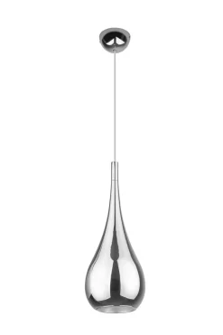 Sklep Kaja Chromowana lampa wisząca w kształcie sopelka MX P0230 DROP | Kaja Clearance