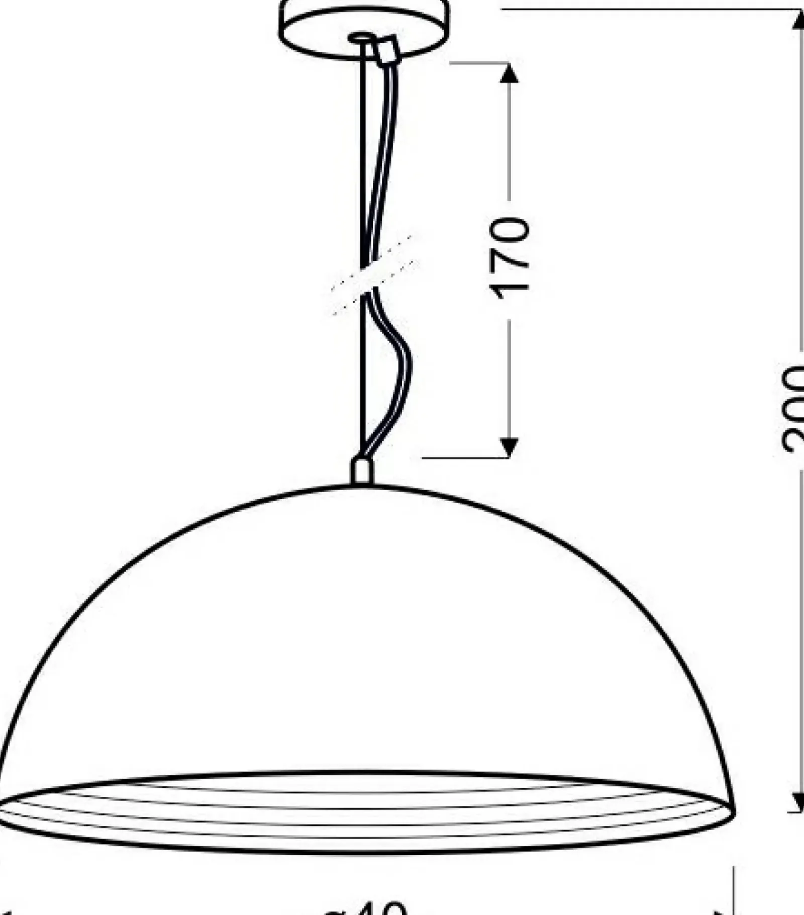 Sklep Kaja owana lampa wisząca z kloszem 40cm 31-26378 DORADA | Kaja* Randole Tradycyjne