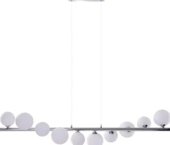 Sklep Kaja Chromowana lampa wisząca z kloszami AZ2100 SYBILLA | Kaja Oświetlenie Discount
