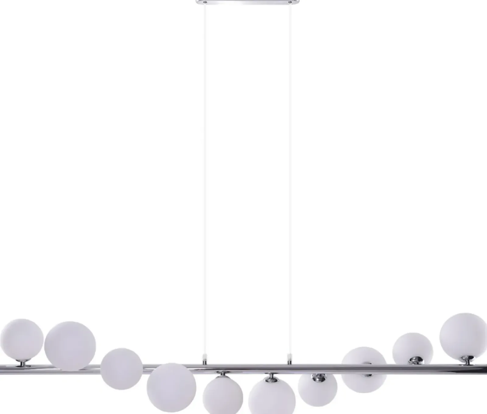 Sklep Kaja Chromowana lampa wisząca z kloszami AZ2100 SYBILLA | Kaja Oświetlenie Discount