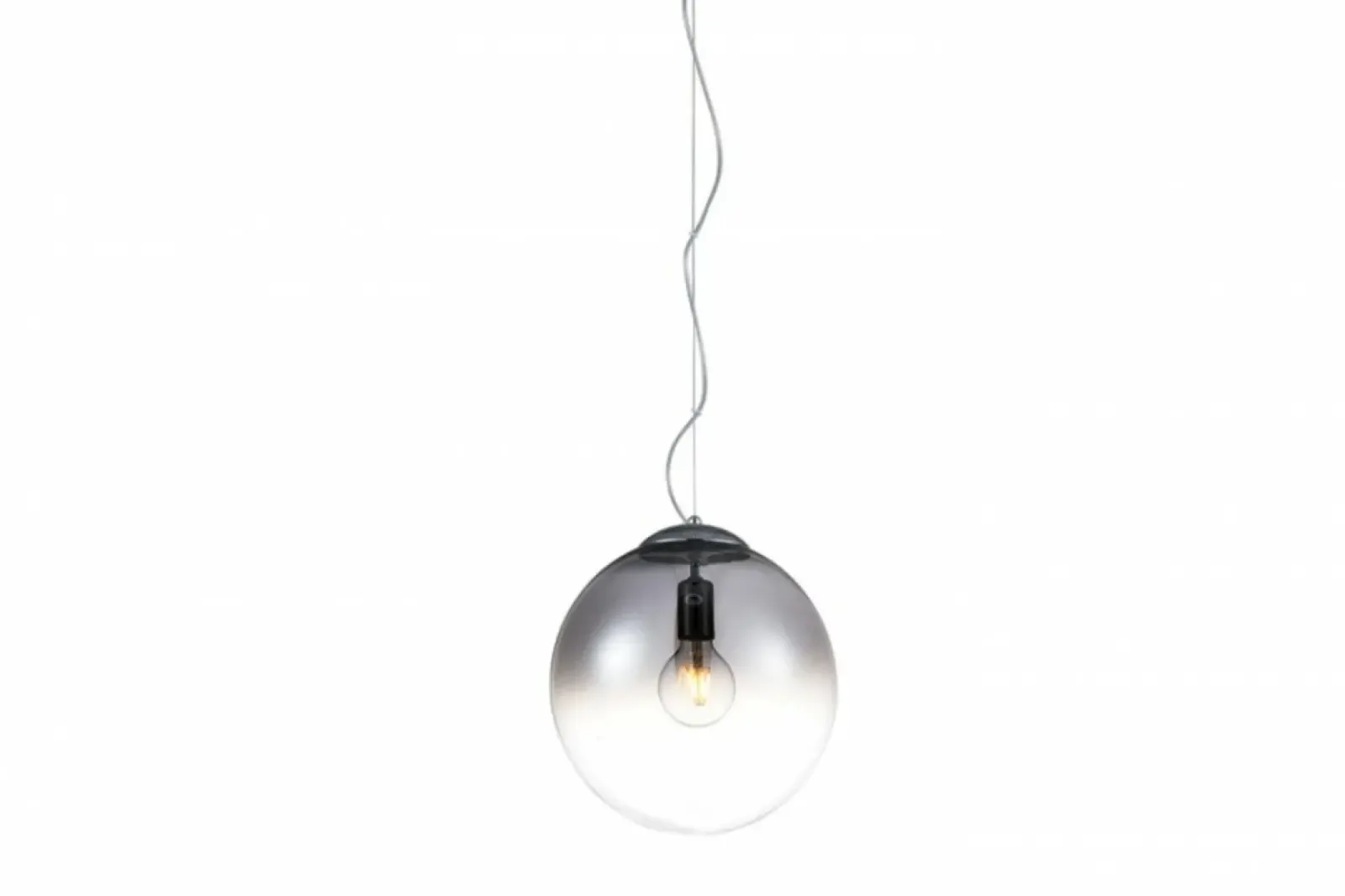 Sklep Kaja owana lampa wisząca z okrągłym kloszem AZ3106 IRIS | Kaja chrom Sale