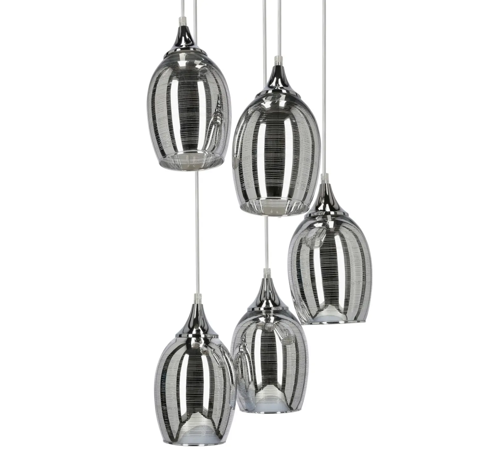 Sklep Kaja owana lampa z kaskadą kloszy 35-60198 MARINA | Kaja Oświetlenie* Randole Tradycyjne
