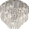 Sklep Kaja Chromowana lampa z kryształkami Ø42cm MX C0136 MONACO | Kaja Sale