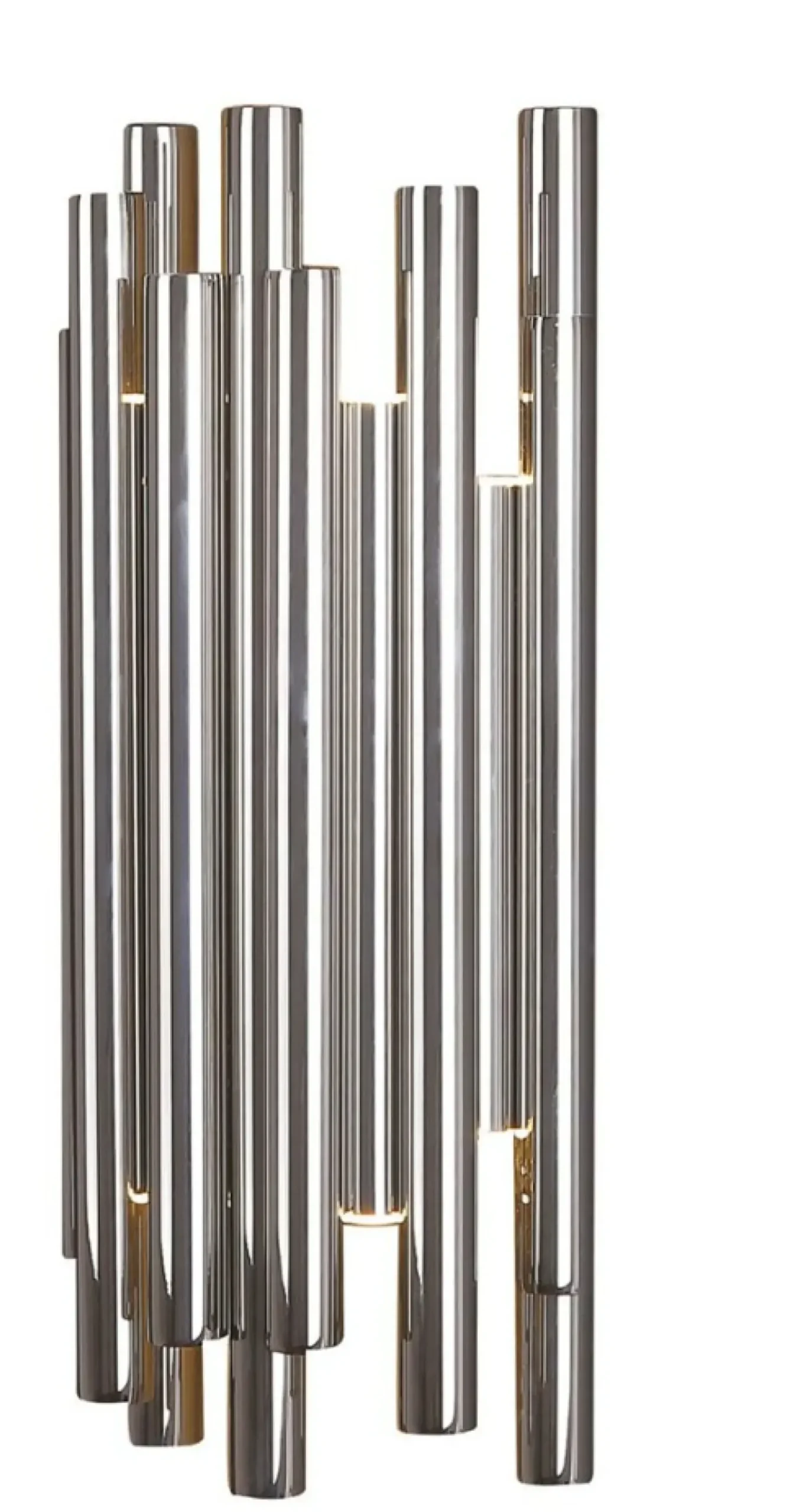 Sklep Kaja Chromowana, stylowa lampa ścienna LED MX W0186 ORGANIC | Kaja* Lampy Led