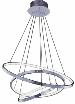 Sklep Kaja owane, ledowe obręcze na zwisach AZ2989 WHEEL DIMM | Kaja chrom Clearance