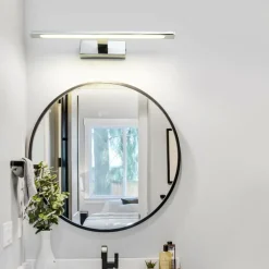 Sklep Kaja Chromowany kinkiet LED nad lustro GS-LWB-12W CH ISLA | Kaja* Lampy Led