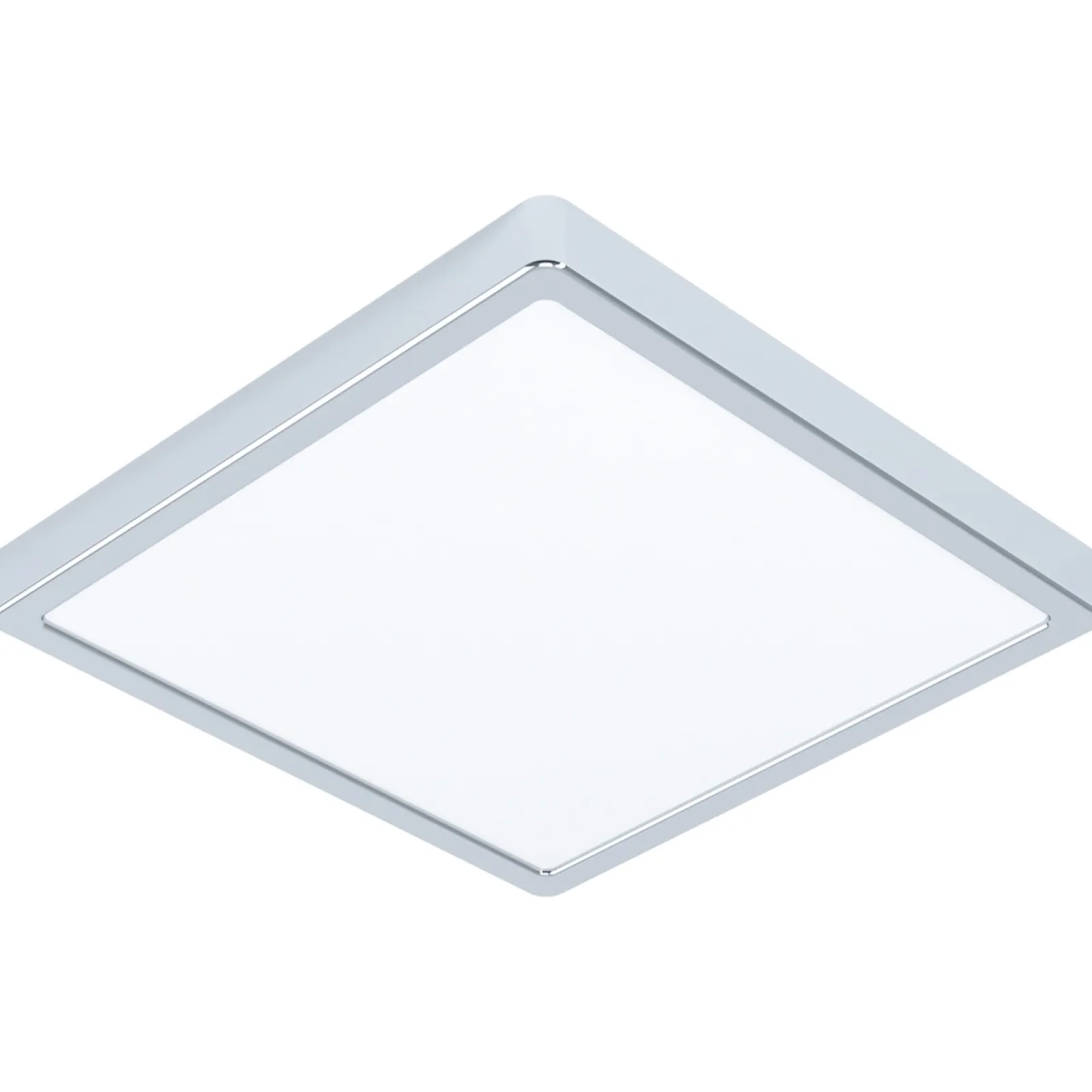Sklep Kaja Chromowany plafon LED 28,5x28,5cm 3000K 99269 FUEVA | Kaja Oświetlenie* Plafony Nowoczesne|Lampy Led