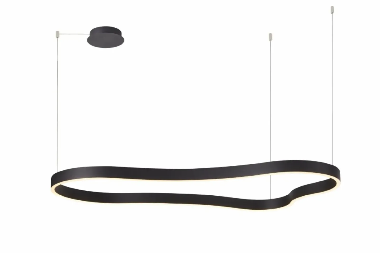 Sklep Kaja Ściemnialna lampa LED nad stół, obłe kształty AZ5093 MIRABELLA | Kaja Shop
