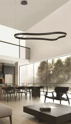 Sklep Kaja Ściemnialna lampa LED nad stół, obłe kształty AZ5093 MIRABELLA | Kaja Shop
