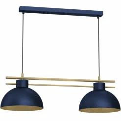 Sklep Kaja Ciemnoniebieska lampa wisząca nad stół LX 4377 ESTATE | Kaja Fashion