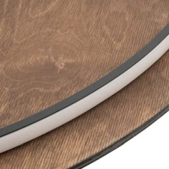 Sklep Kaja Ciemny tarczowy kinkiet ⌀75cm 3000K 11178 RING TIMBER LED | Kaja* Lampy Led