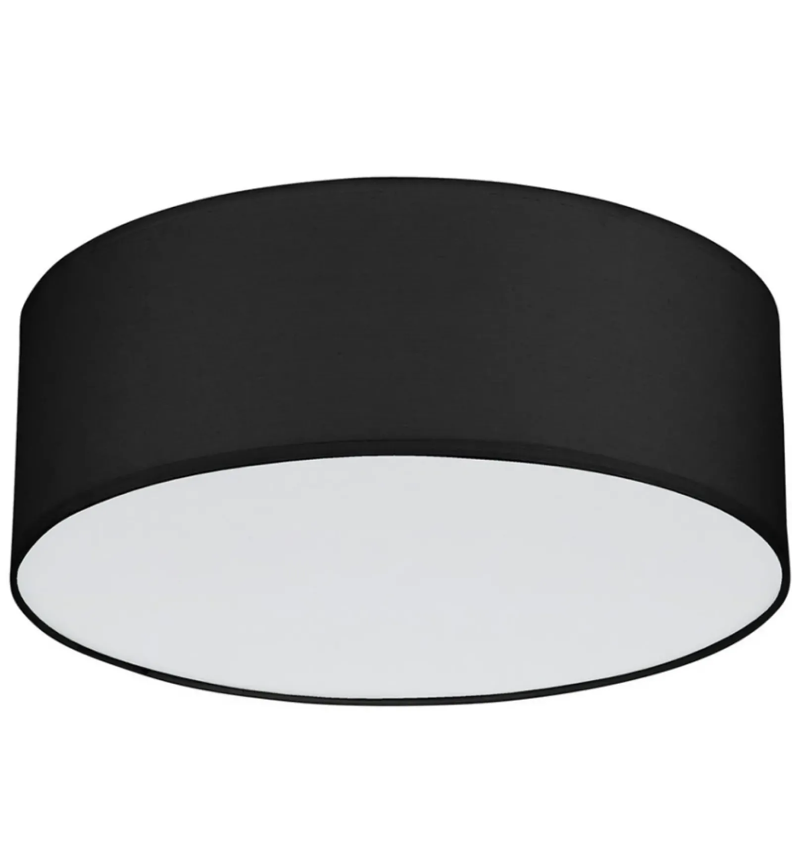 Sklep Kaja Czarna, abażurowa lampa sufitowa ⌀45cm TK 1088 RONDO | Kaja Hot