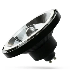Sklep Kaja Czarna żarówka GU10 AR111, 12W, ciepła barwa światła WOJ14568* Żarówki Led Gu10