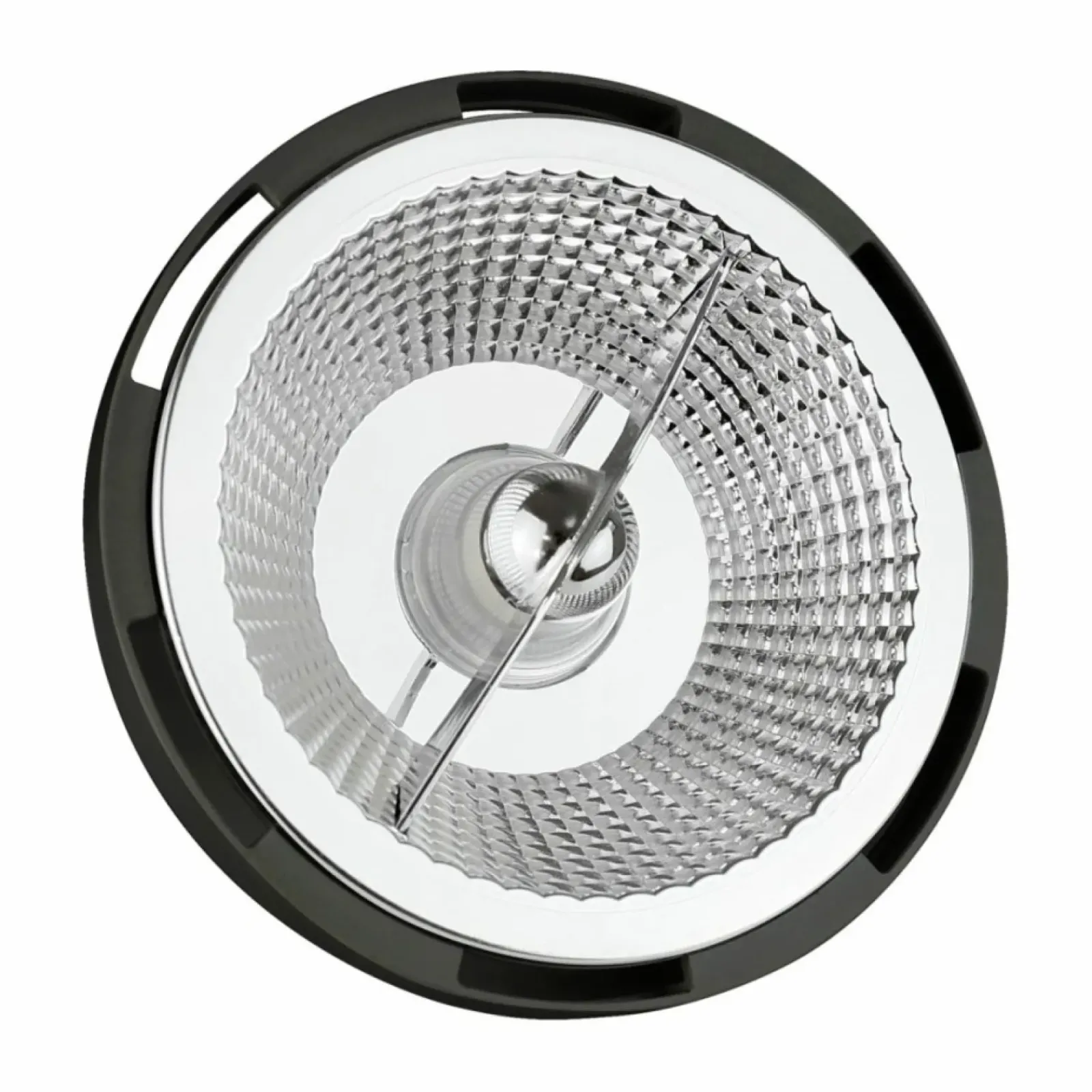 Sklep Kaja Czarna żarówka GU10 AR111, 12W, ciepła barwa światła WOJ14568* Żarówki Led Gu10