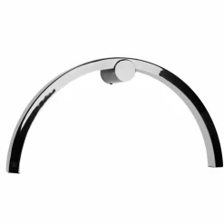 Sklep Kaja Czarna, błyszcząca, ledowa lampa ścienna MX W0335 TRIO ARC | Kaja* Lampy Led