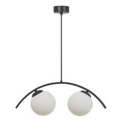 Sklep Kaja Czarna, designerska lampa nad stół w jadalni ZM 5013 WAVE | Kaja Discount