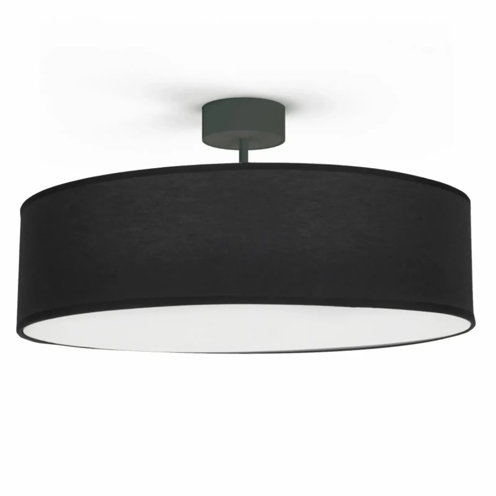 Sklep Kaja Czarna, elegancka lampa sufitowa na trzy żarówki 7961 | Kaja czarny Sale