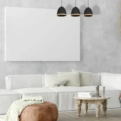 Sklep Kaja Czarna, elegancka lampa wisząca na trzy żarówki MLP8853 z serii STUDIO | Kaja Oś New
