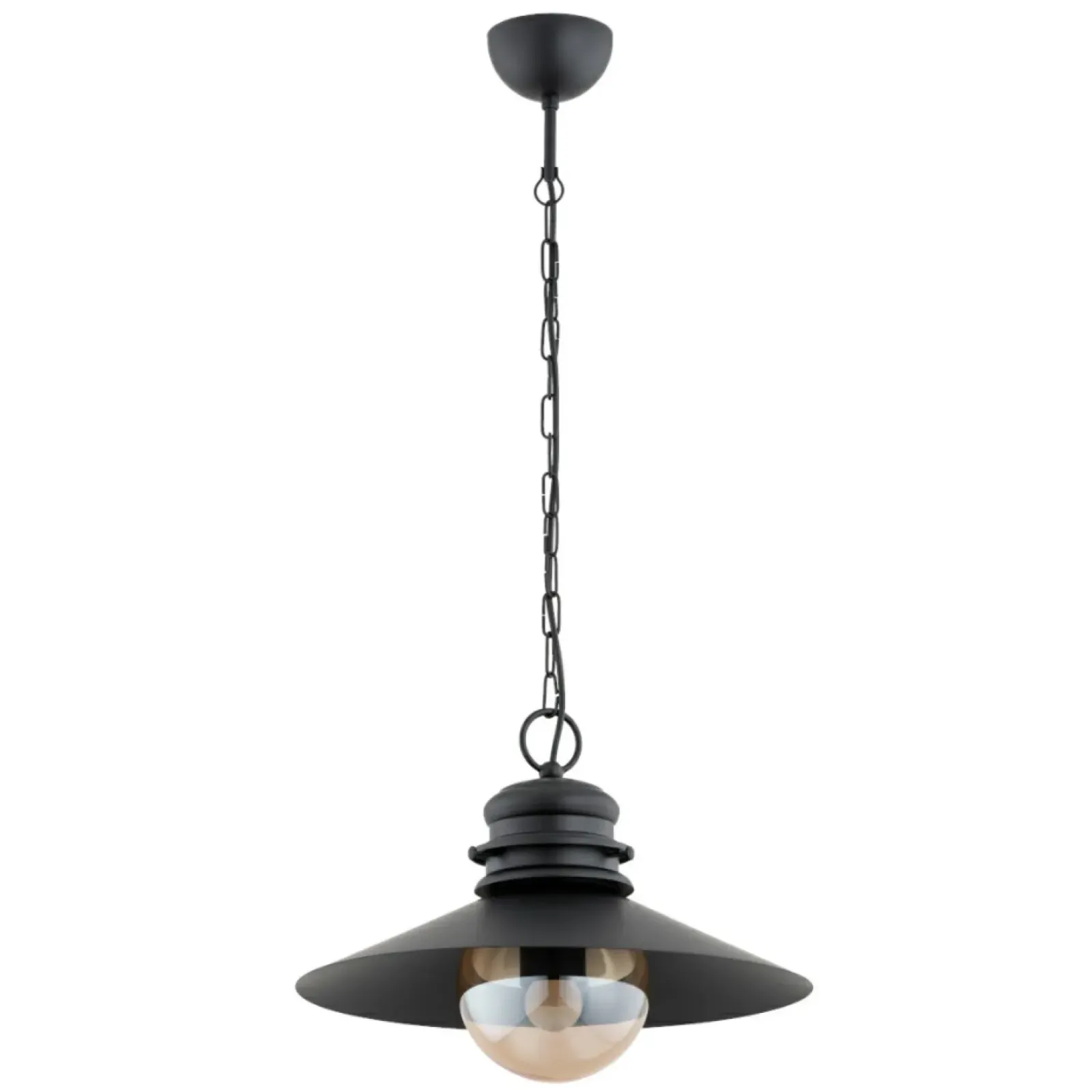 Sklep Kaja Czarna, industrialna lampa wisząca do kuchni AL 61340 z serii HOLLY Hot
