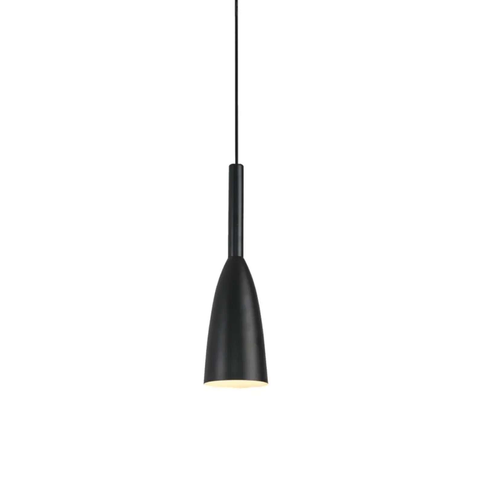 Sklep Kaja Czarna, industrialna lampa wisząca LP-181/1P BK SOLIN | Kaja Shop