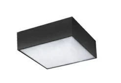 Sklep Kaja Czarna, kwadratowa lampa LED 22x22cm 3000K AZ2271 MONZA | Kaja* Lampy Led|Plafony Nowoczesne