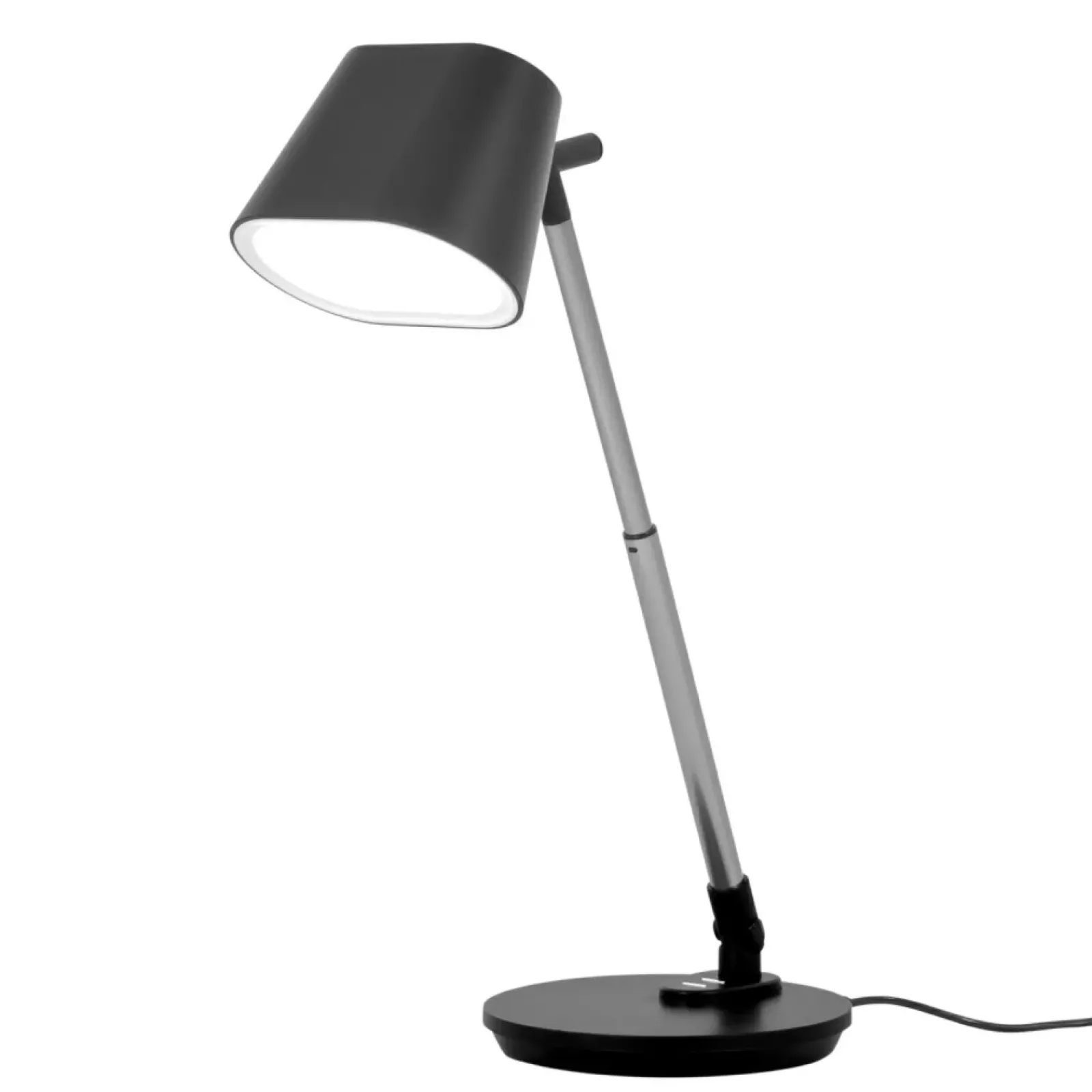 Sklep Kaja Czarna lampa biurkowa LED 7W, regulowana K-BL1527 z serii BOLEK* Lampki Biurkowe|Lampy Led