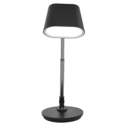 Sklep Kaja Czarna lampa biurkowa LED 7W, regulowana K-BL1527 z serii BOLEK* Lampki Biurkowe|Lampy Led