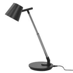 Sklep Kaja Czarna lampa biurkowa LED 7W, regulowana K-BL1527 z serii BOLEK* Lampki Biurkowe|Lampy Led