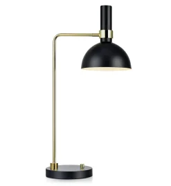 Sklep Kaja Czarna lampa biurkowa ze ściemniaczem 106973 | Kaja Oświetlenie* Lampki Biurkowe