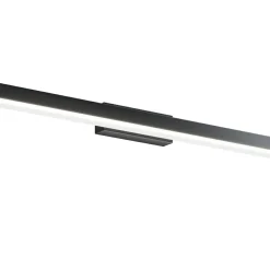 Sklep Kaja Czarna lampa ścienna LED nad lustro 60cm MIR012WL-L14B4K FICHTE* Lampy Led