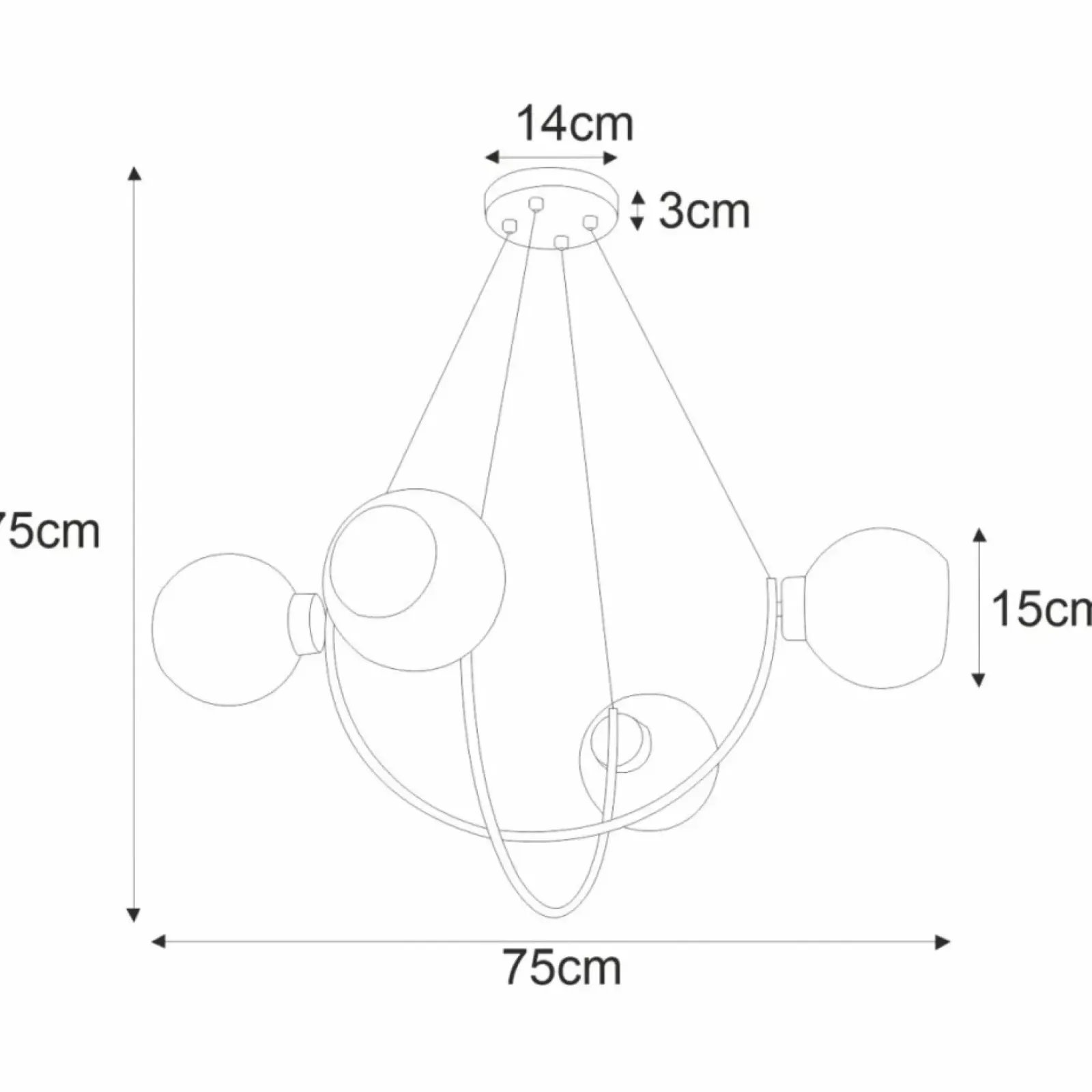 Sklep Kaja Czarna lampa do nowoczesnej sypialni K-2628 SIRIUS | Kaja Oświetlenie Store