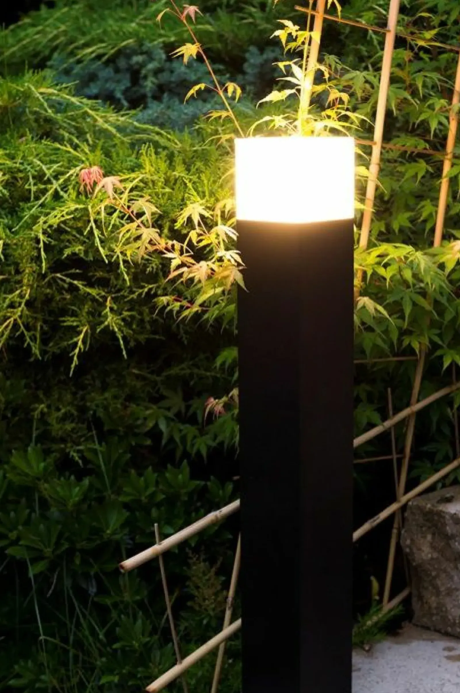 Sklep Kaja Czarna lampa elewacyjna, oświetlenie garażu CB-K BL z serii CUBE | Kaja Oświetle* Kinkiety Ogrodowe