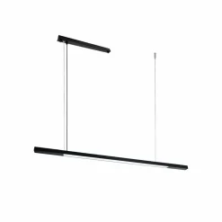 Sklep Kaja Czarna lampa nad stół w salonie 130cm 3000K ANT 1954 HAKODA | Kaja Sale