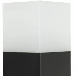 Sklep Kaja Czarna lampa ogrodowa, oświetlenie alejek CB-330 BL z serii CUBE | Kaja Oświetle* Lampy Ogrodowe Stojące