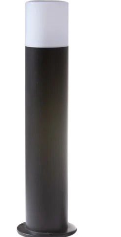 Sklep Kaja Czarna lampa ogrodowa stojąca, słupek 80cm AZ4481 NILS | Kaja* Lampy Ogrodowe Stojące