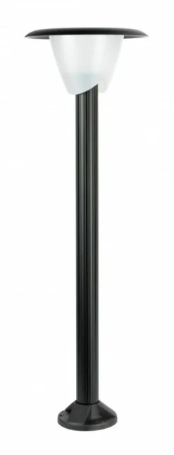 Sklep Kaja Czarna lampa ogrodowa, wysokość 116cm 1083-116 z serii BIANCA* Lampy Ogrodowe Stojące