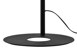 Sklep Kaja Czarna lampa podłogowa, cztery klosze na G9 JUP 1929 z serii TAIDA* Tradycyjne Lampy Podłogowe