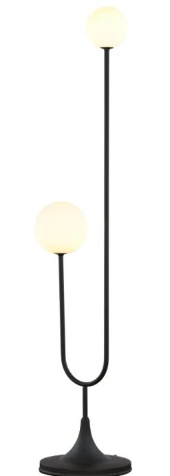 Sklep Kaja Czarna lampa podłogowa, idealna do salonu JUP 1951 z serii SELEN* Tradycyjne Lampy Podłogowe