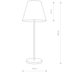 Sklep Kaja Czarna lampa podłogowa z stożkowym abażurem 9736 | Kaja Oświetlenie* Lampy Podłogowe Z Abażurem|Tradycyjne Lampy Podłogowe