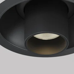 Sklep Kaja Czarna lampa podtynkowa, wpuszczana C140RS-L200-7W3K-B z serii FOCUS T* Oprawy Podtynkowe