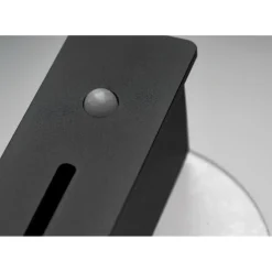 Sklep Kaja Czarna lampa schodowa z czujnikiem ruchu IP54 AZ6081 ERIN | Kaja* Kinkiety Ogrodowe|Oprawy Podtynkowe