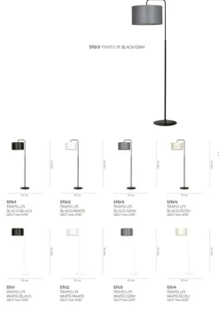 Sklep Kaja Czarna lampa stojąca z kremowym abażurem 570/4 TRAPO | Kaja* Lampy Podłogowe Z Abażurem|Tradycyjne Lampy Podłogowe