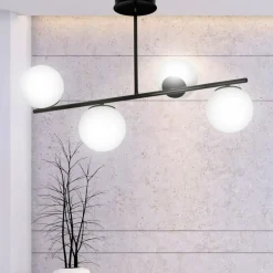 Sklep Kaja Czarna lampa sufitowa do korytarza 1020/4 BIOR | Kaja Oświetlenie Best Sale