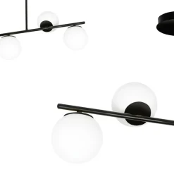 Sklep Kaja Czarna lampa sufitowa do korytarza 1020/4 BIOR | Kaja Oświetlenie Best Sale