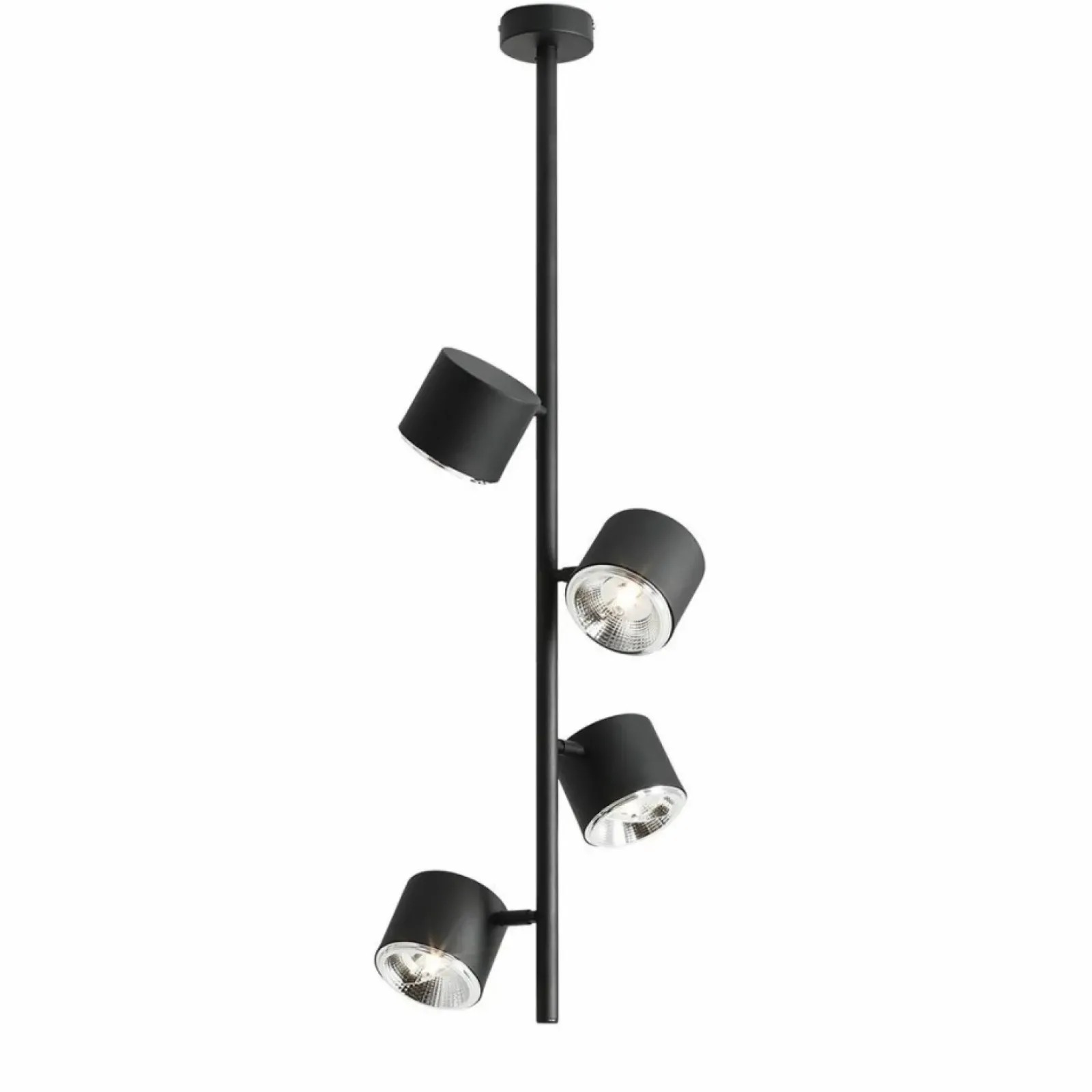 Sklep Kaja Czarna lampa sufitowa do salonu spoty 1047PL_L2 BOT | Kaja Oświetlenie Zadzwońporabattel.783200183(8-16)/mailsklep@kaja.com.pl Store