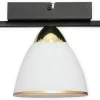Sklep Kaja Czarna lampa sufitowa, mleczny klosz O3251 P1 CZA + ZL z serii FABER* Randole Tradycyjne