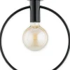 Sklep Kaja Czarna lampa sufitowa na jedną żarówkę O2951 P1 CZA | Kaja Oświetlenie Sale