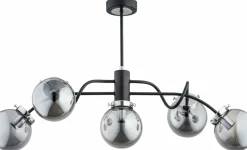 Sklep Kaja Czarna lampa sufitowa o nietypowym kształcie AL 61045 GILDA | Kaja Discount