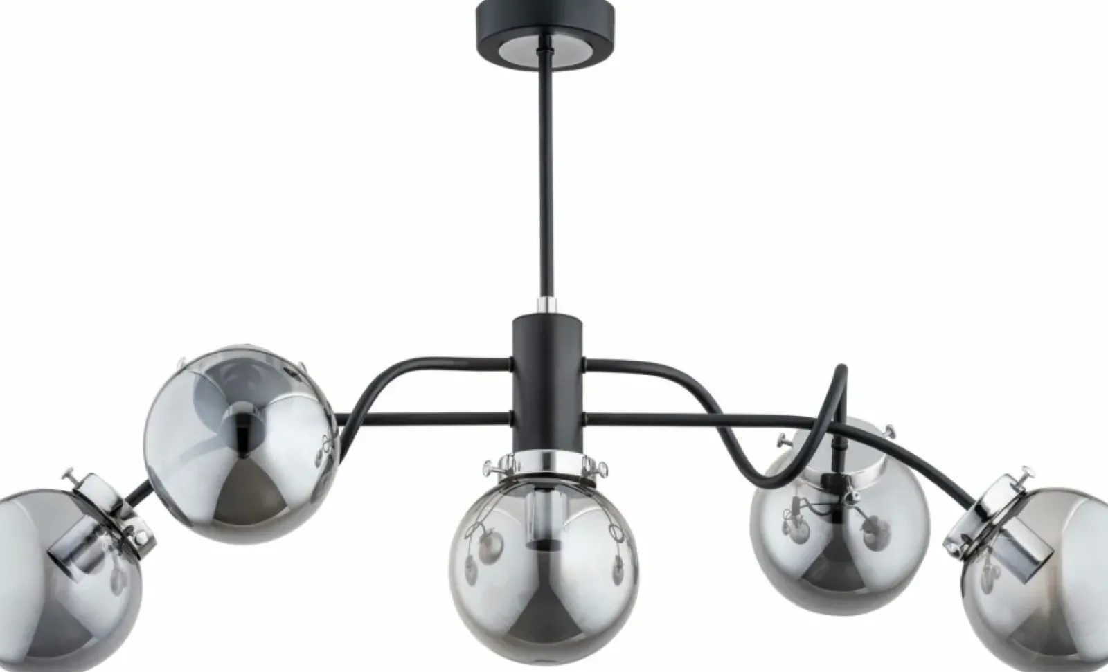 Sklep Kaja Czarna lampa sufitowa o nietypowym kształcie AL 61045 GILDA | Kaja Discount