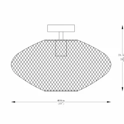 Sklep Kaja Czarna lampa sufitowa w stylu loftowym ZM A8130-BK z serii ORION Hot